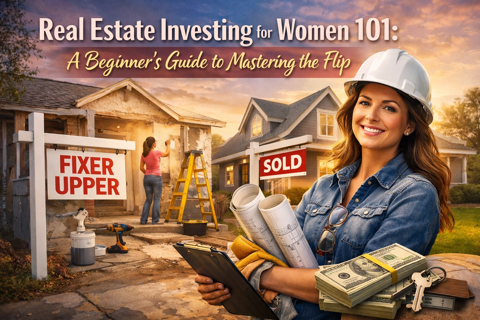 Real Estate Investing for Women 101: A Beginner’s Guide to Mastering the Flip